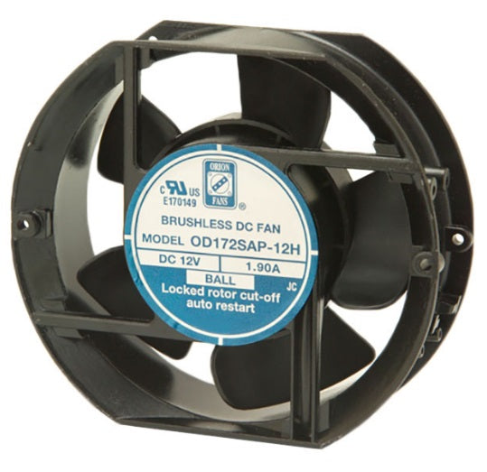 OD172SAP-24HHB, DC FAN 151mm sq X 51mm 24VDC, 323CFM OD172SAP-24HHB, DC FAN 151mm sq X 51mm 24VDC, 323CFM